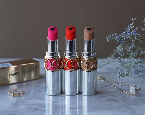 ysl volupte plump in colour|ysl lip balm swatches.